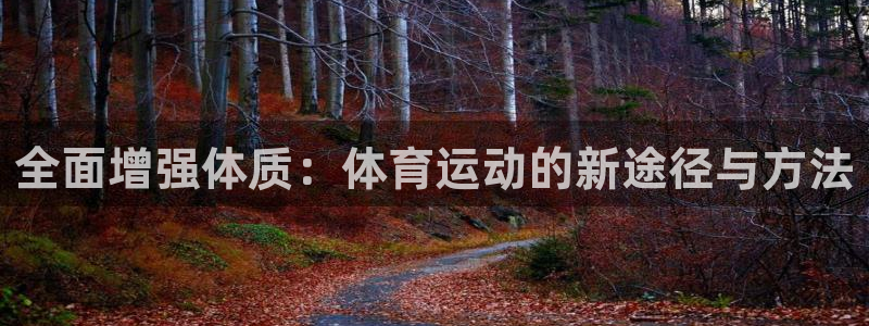 181熊猫体育：全面增强体质：体育运动的新途径与方法